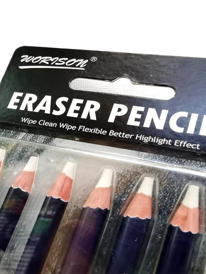 6pcs Artist Eraser Pencil Set